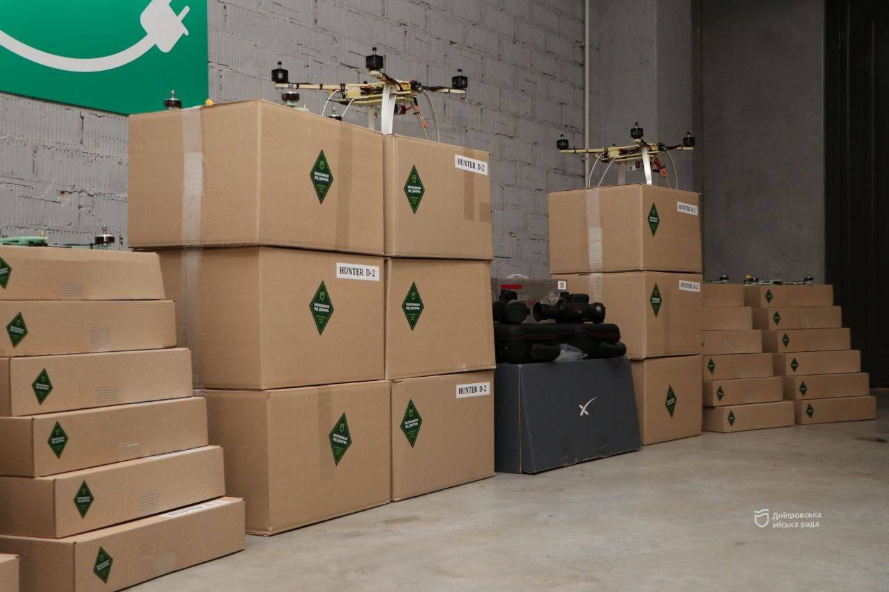 Защитники получили очередную партию помощи от днепрян